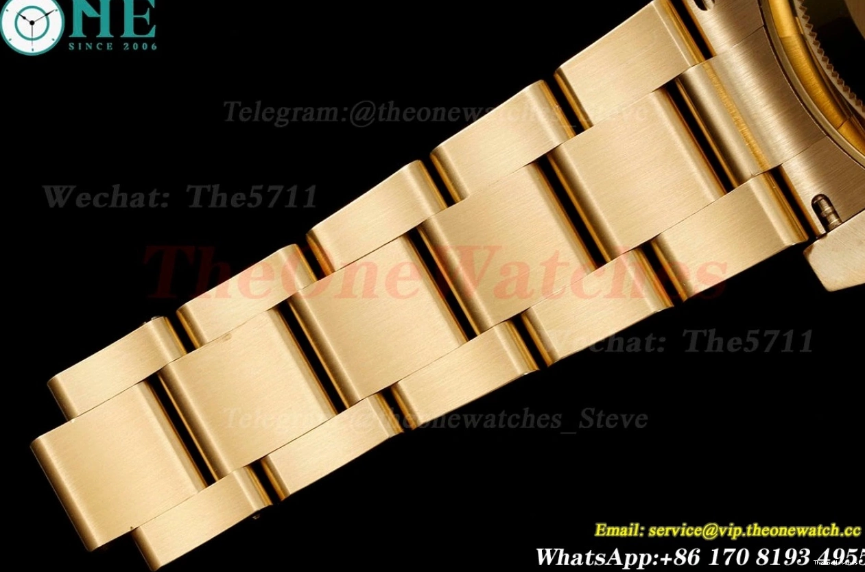 Black YG Clean 40mm Dot YG 116618LN VS3135 Submariner 0112